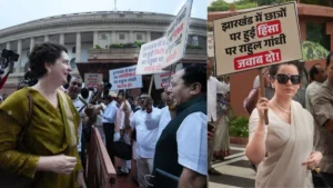 Priyanka Gandhi Protest News