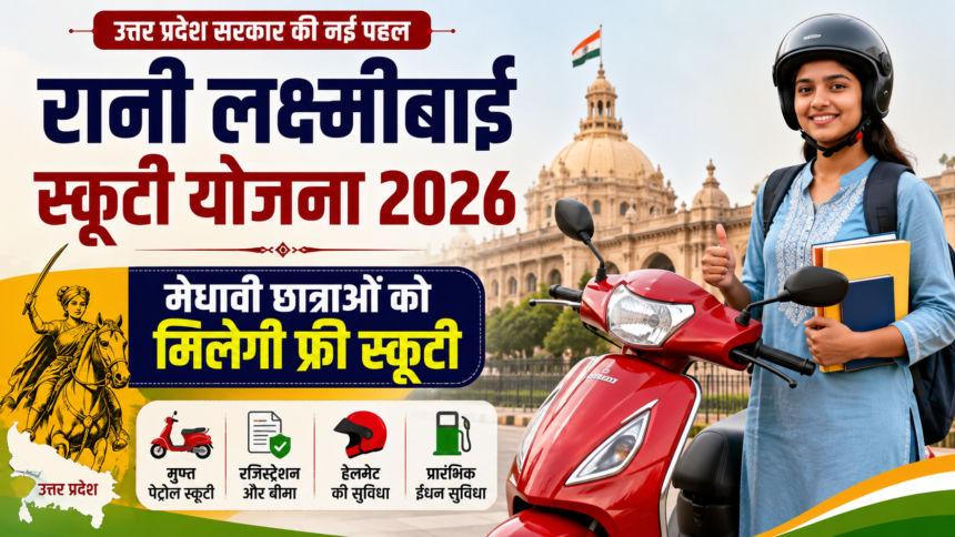 Rani Lakshmibai Scooty Yojana UP 2026 Free Scooty Scheme for Girl Students